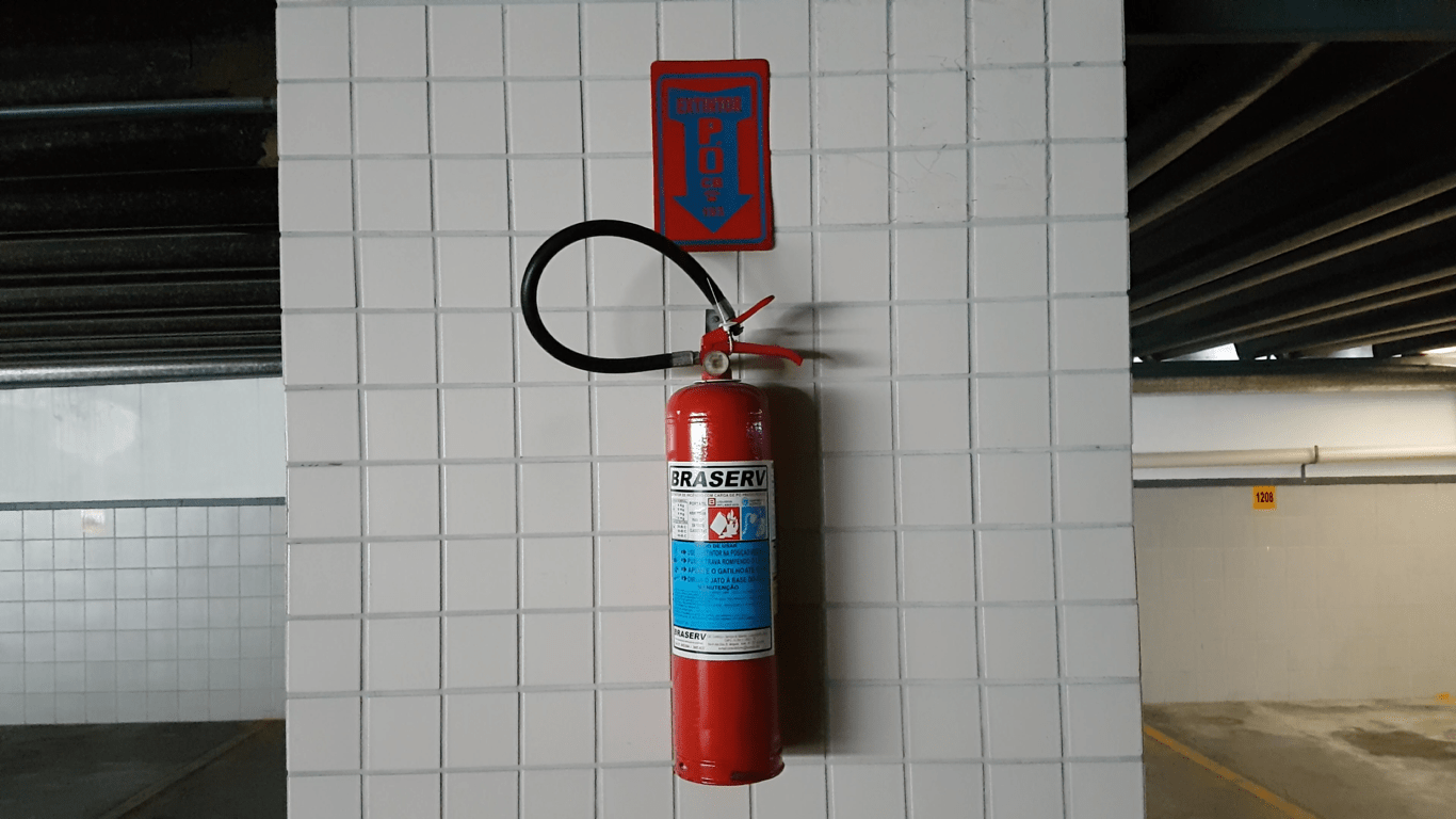 tipos de extintores de incêndio