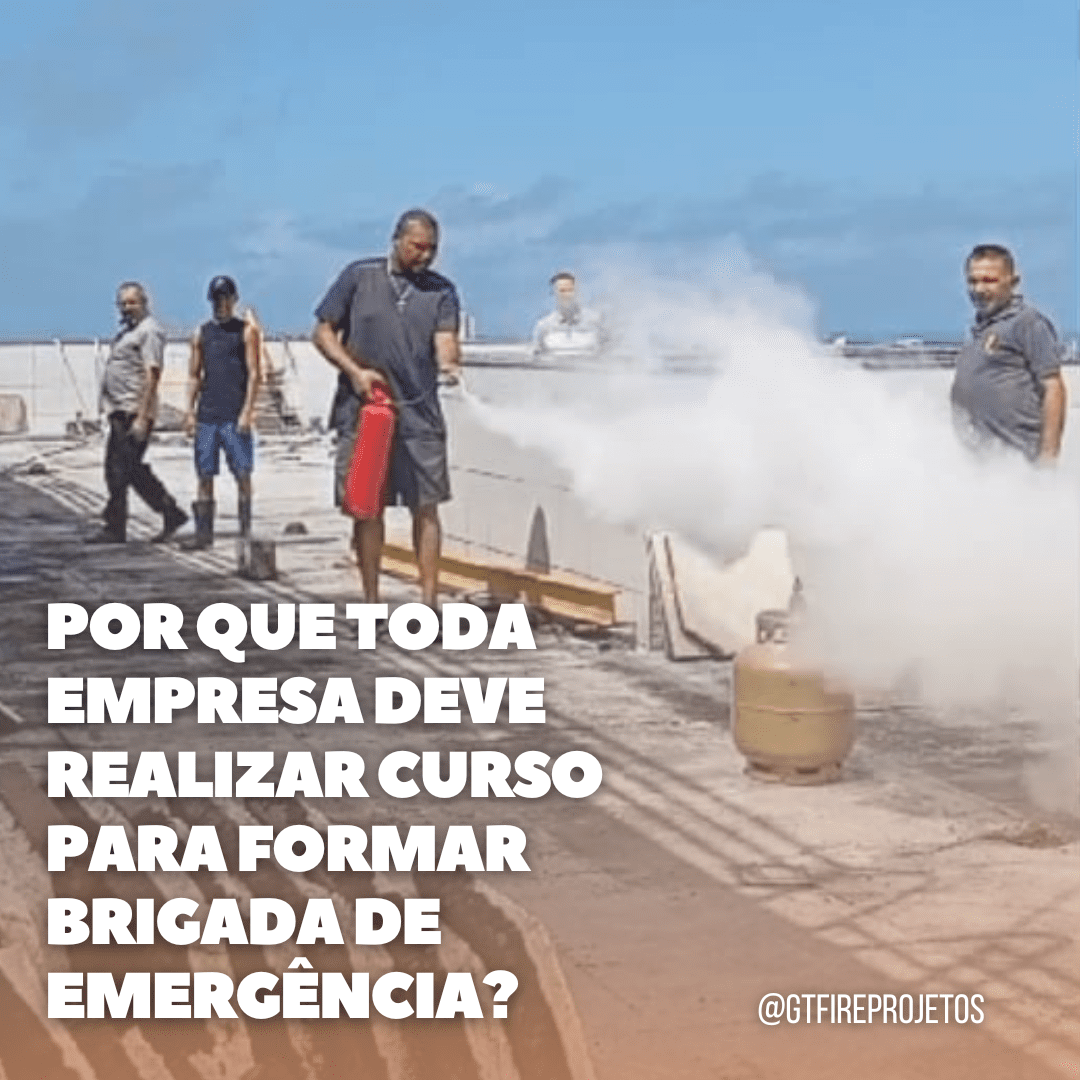 brigada de emergência, curso, empresa