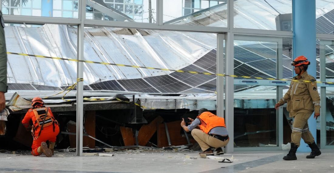 conceição, desabamento, vistoria, corpo de bombeiros, avcb
