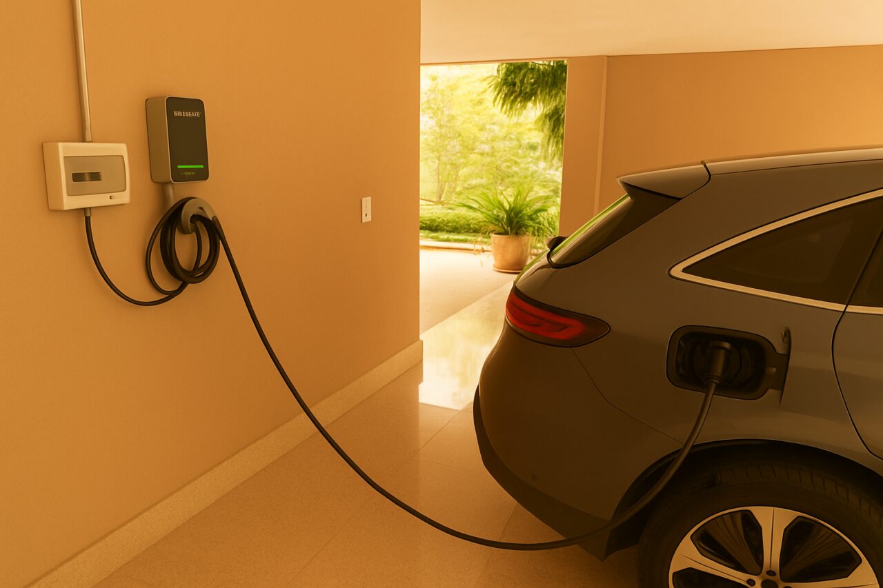 carregadores, veiculo elétrico