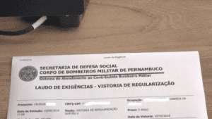 Laudo de exigências CBMPE em condomínios